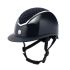 Charles Owen EQX Kylo Crystal Gloss Wide Peak Riding Helmet - Adult sizes