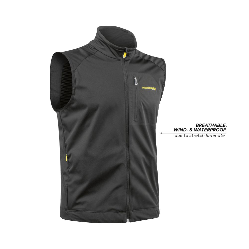 Komperdell - Men's Softshell Vest with Back Protection