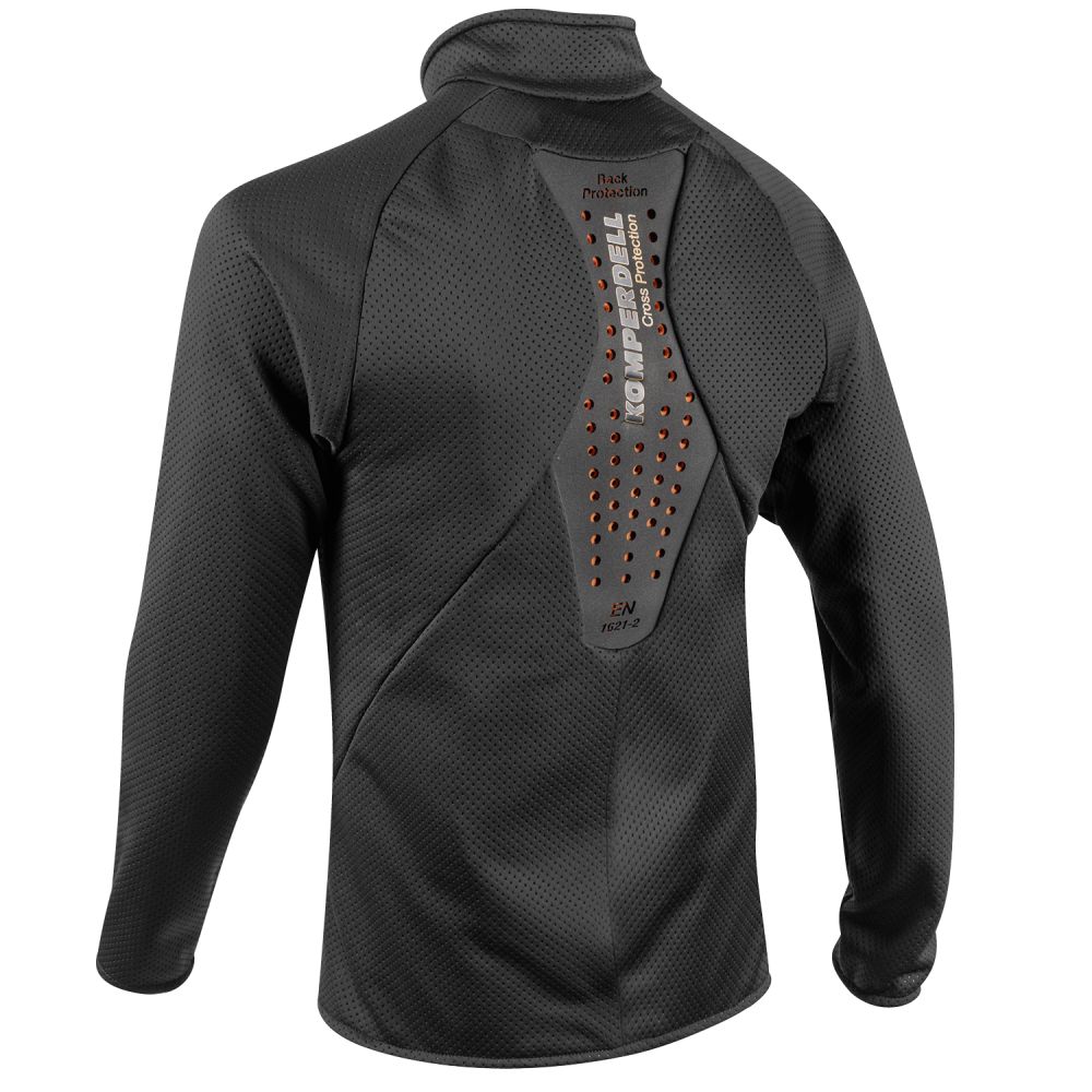 Komperdell - Mens Full Zip Sweater with Back Protection