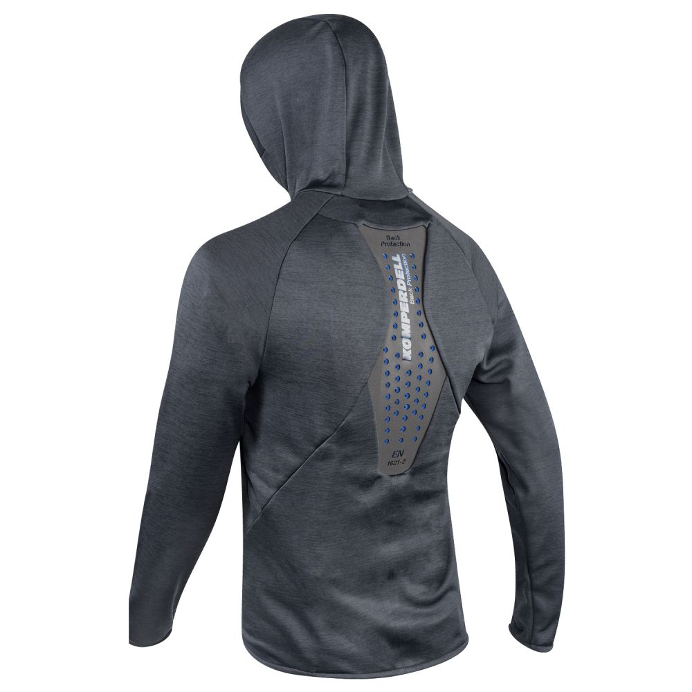 Komperdell - Mens Full Zip Hoody with Back Protection