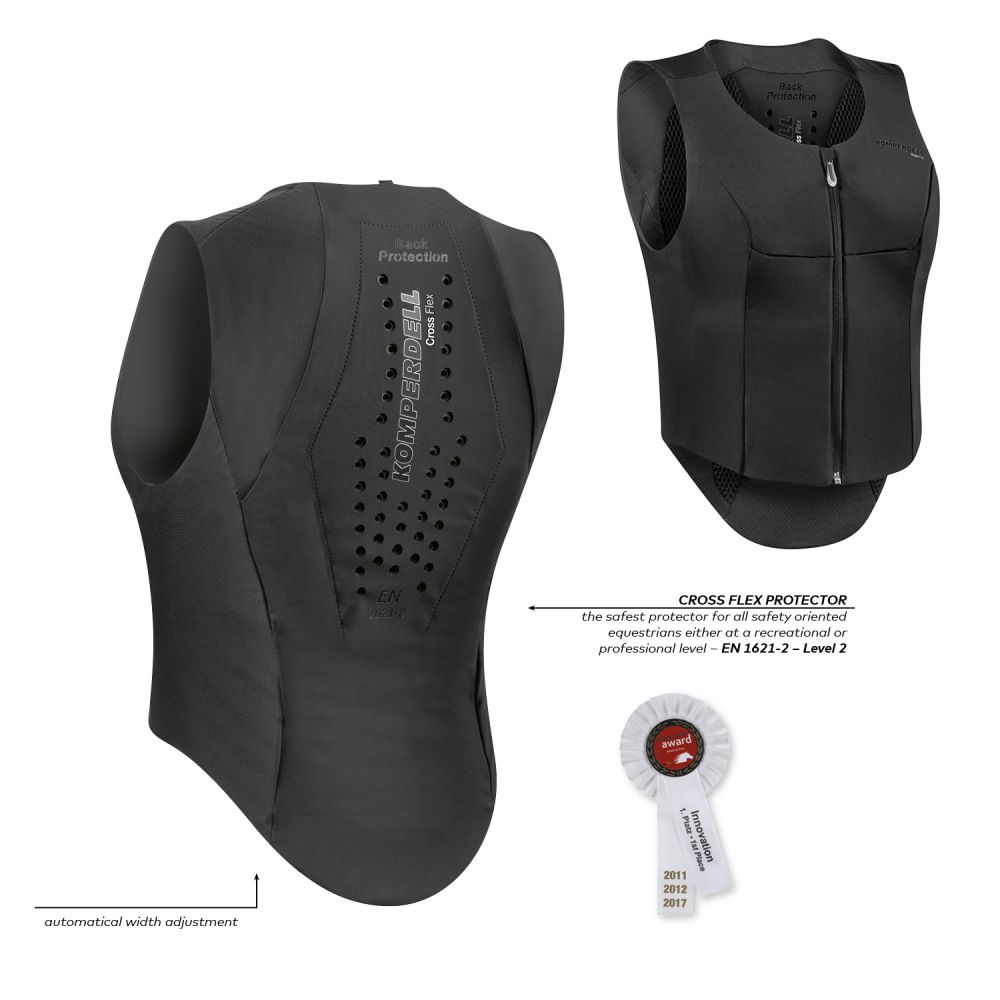 Komperdell - Ballistic FlexFit - Ladies Slim Back Protector