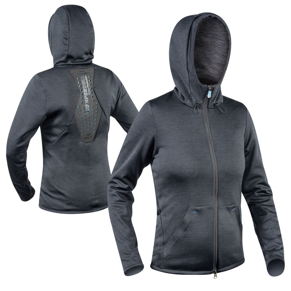 Komperdell - Ladies Full Zip Hoody with Back Protection