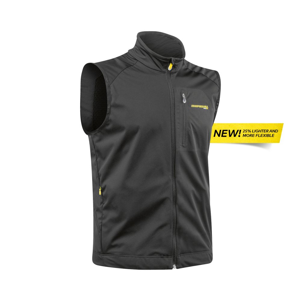 Komperdell - Men's Softshell Vest with Back Protection