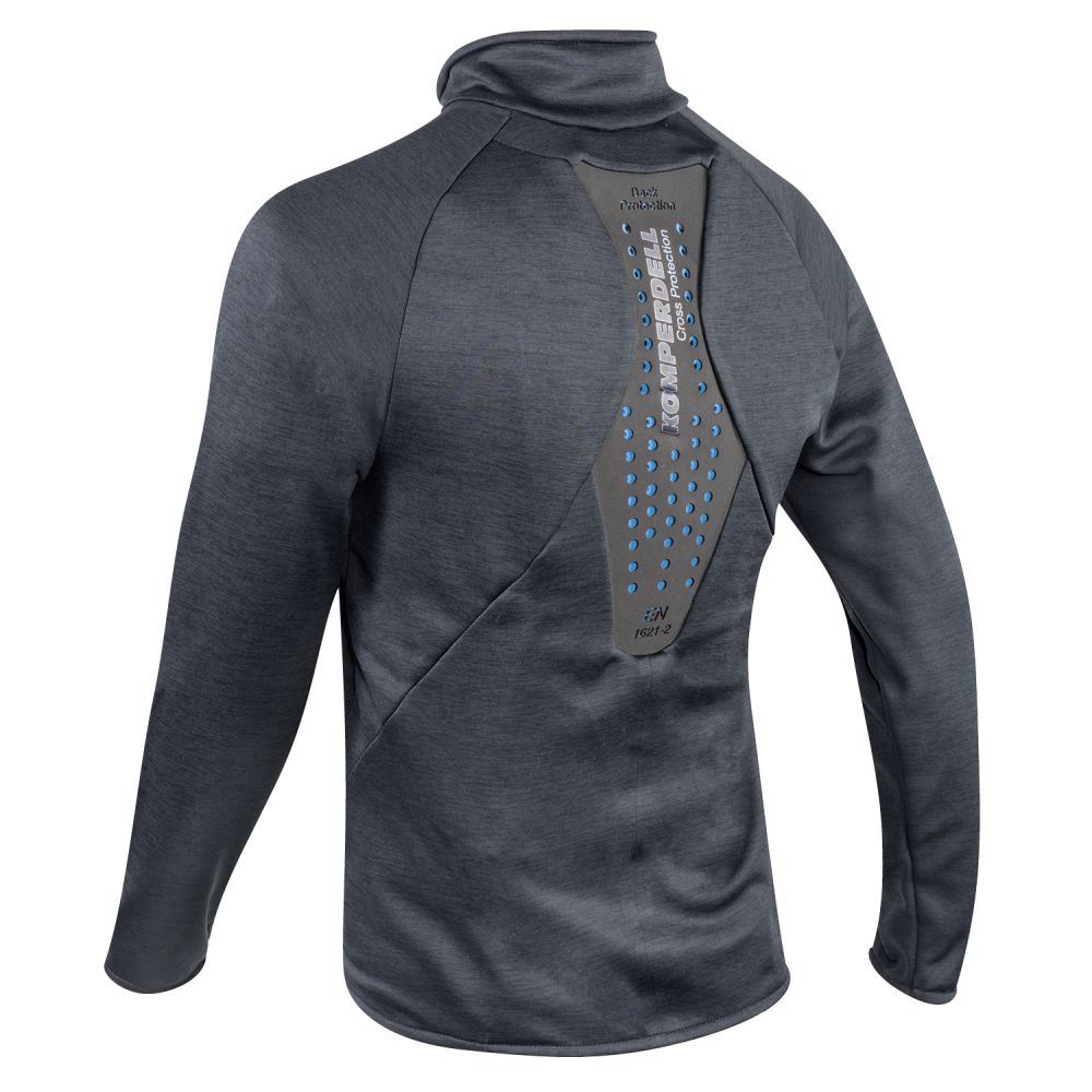 Komperdell - Mens Full Zip Sweater with Back Protection