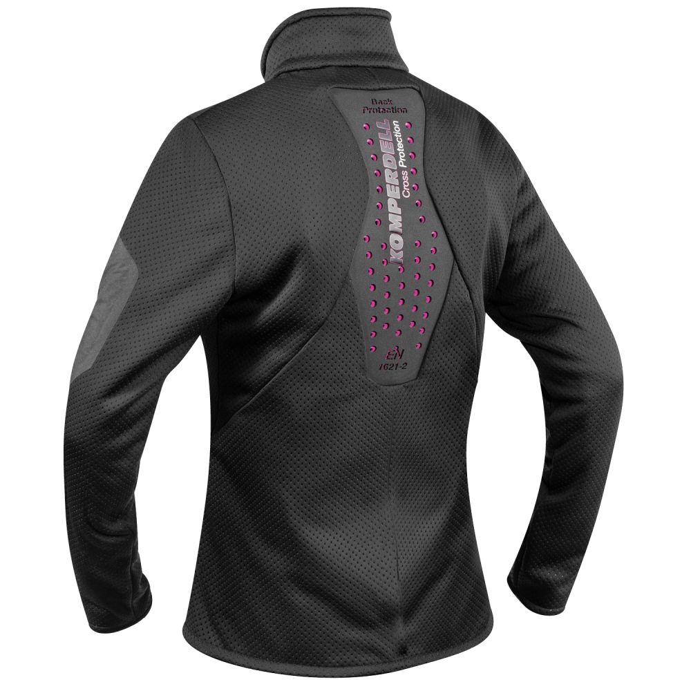 Komperdell - Ladies Full Zip Sweater with Back Protection