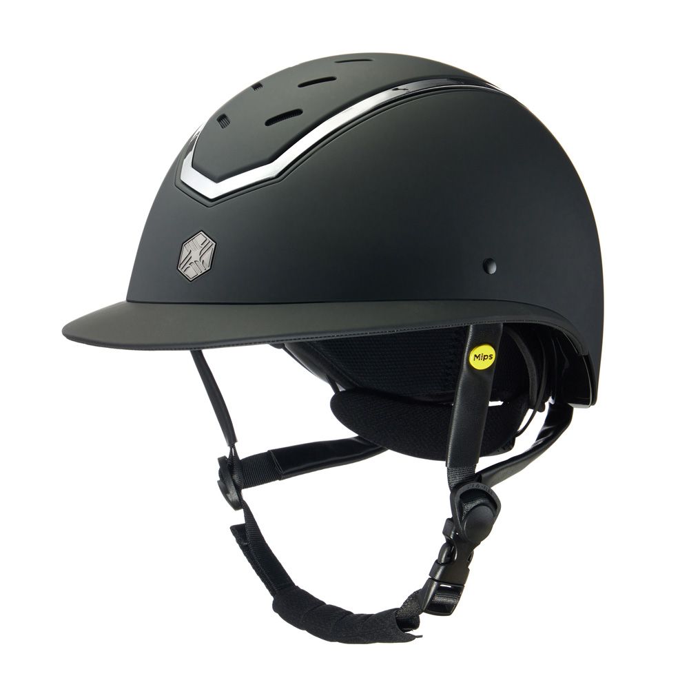 Charles Owen EQX Kylo Matt MIPS Wide Peak Riding Helmet - Adult sizes