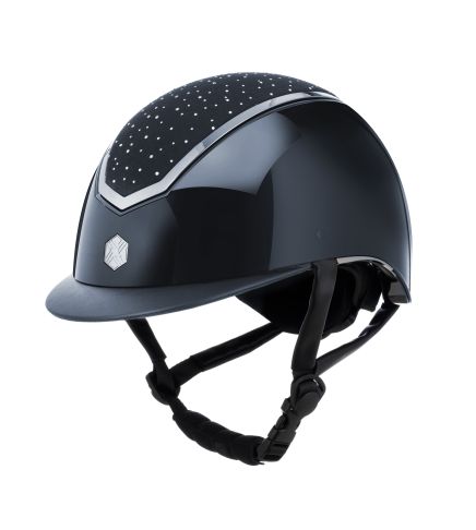 Charles Owen EQX Kylo Crystal Gloss Riding Helmet - Adult sizes