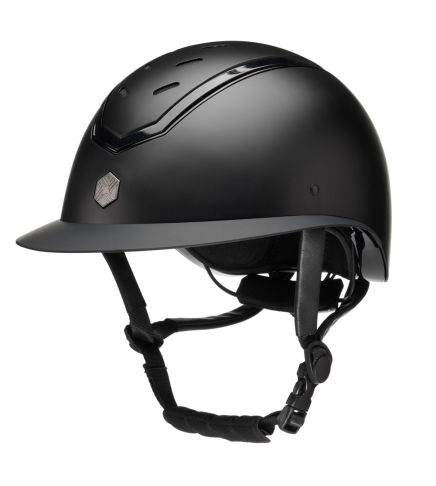 Charles Owen EQX Kylo Matt Wide Peak Riding Helmet - Childrens sizes